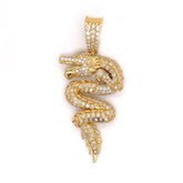 Diamond Dragon Pendant 10K - White Carat - USA & Canada